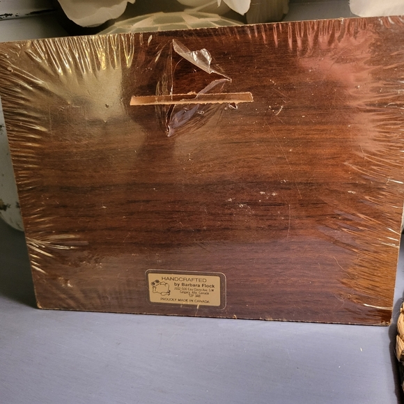 Handcrafted "You may touch the dust..but please don't write in it" Sign~Canada - Picture 2 of 3